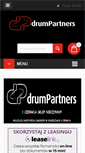 Mobile Screenshot of drumpartners.pl